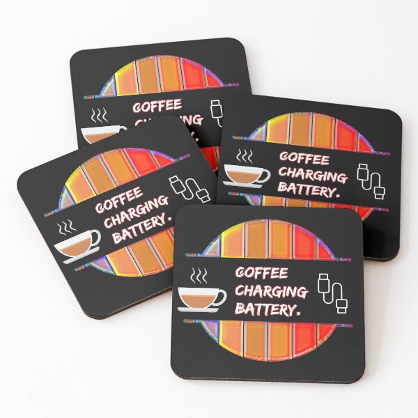 Item preview, Coffee Charging Battery. designed and sold by CristalleLisa.