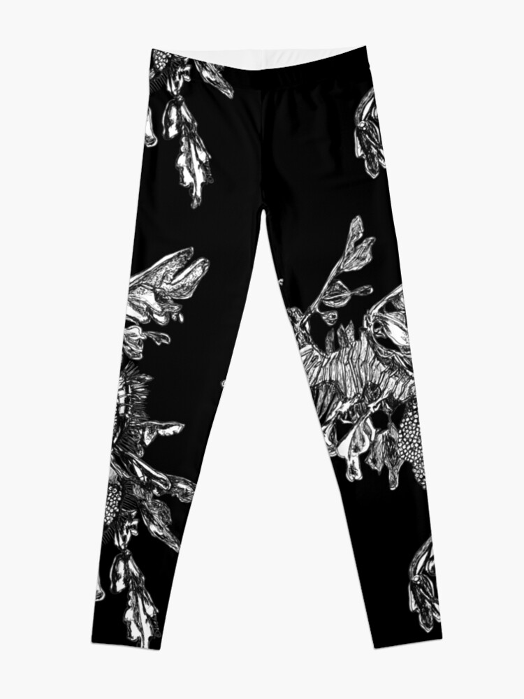 Alternate view of Steve the Leafy Sea Dragon Leggings