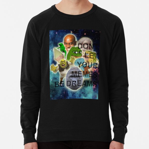 Collection of the Dankest Memes Lightweight Sweatshirt