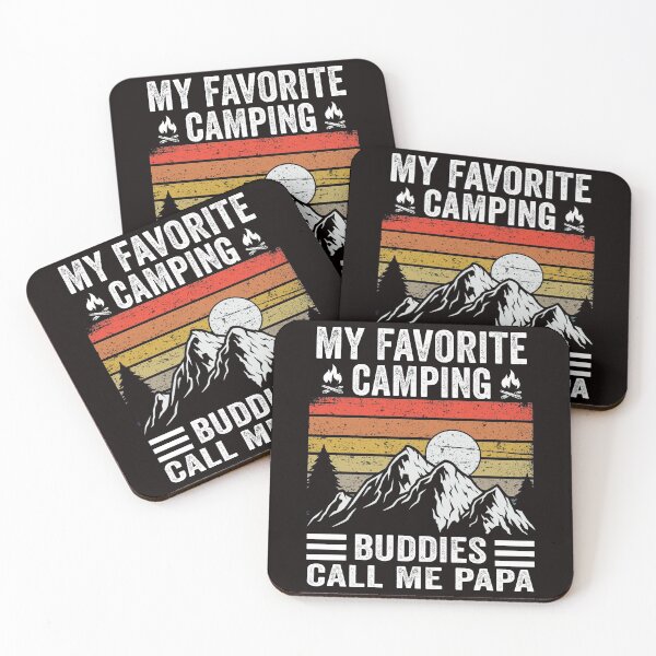 Item preview, My favorite camping buddies call me papa nature adventure Hiking Gift for Fathers day designed and sold by Majesticoo.