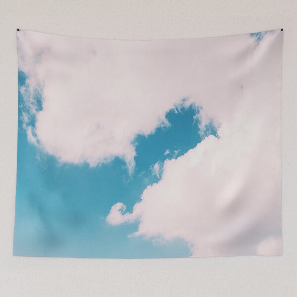 Item preview, Blue Sky with Clouds designed and sold by Sarcasome.