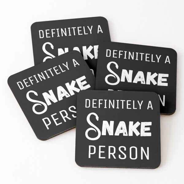 Item preview, Definitely A Snake Person designed and sold by The Singular Store.