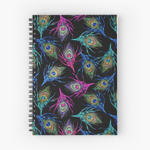 Item preview, Colorful Peacock Feather Seamless Pattern, Peacock Feather Pattern, Peacock Feather Vector Pattern designed and sold by graphic-genie.