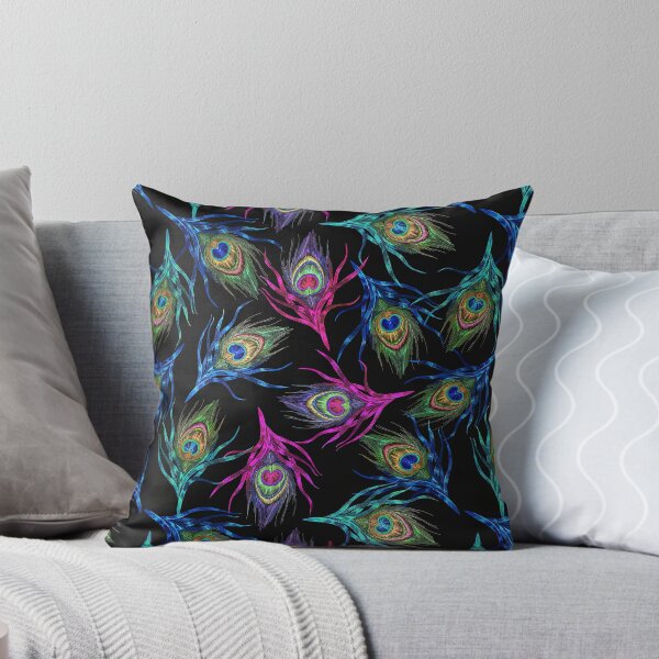 Item preview, Colorful Peacock Feather Seamless Pattern, Peacock Feather Pattern, Peacock Feather Vector Pattern designed and sold by graphic-genie.