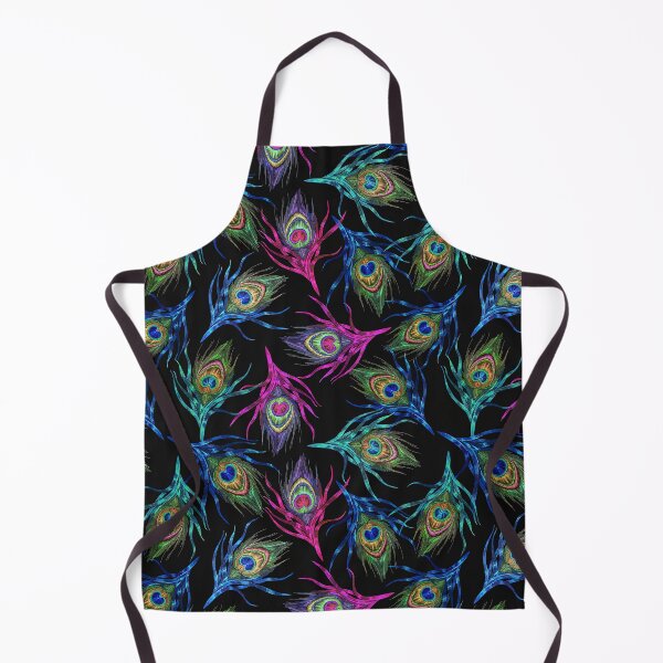 Item preview, Colorful Peacock Feather Seamless Pattern, Peacock Feather Pattern, Peacock Feather Vector Pattern designed and sold by graphic-genie.