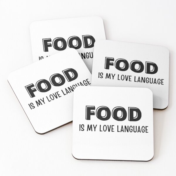 Item preview, food is my love language designed and sold by Sadhvika.