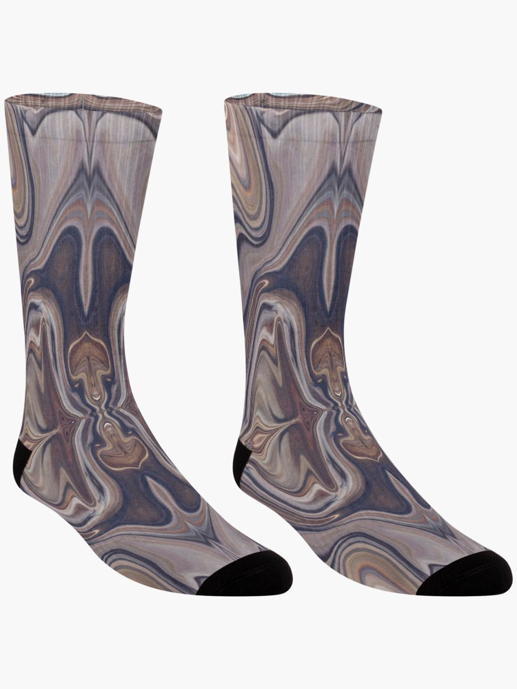 Thumbnail 3 of 5, Socks, Washed Rocks designed and sold by C J Lewis.