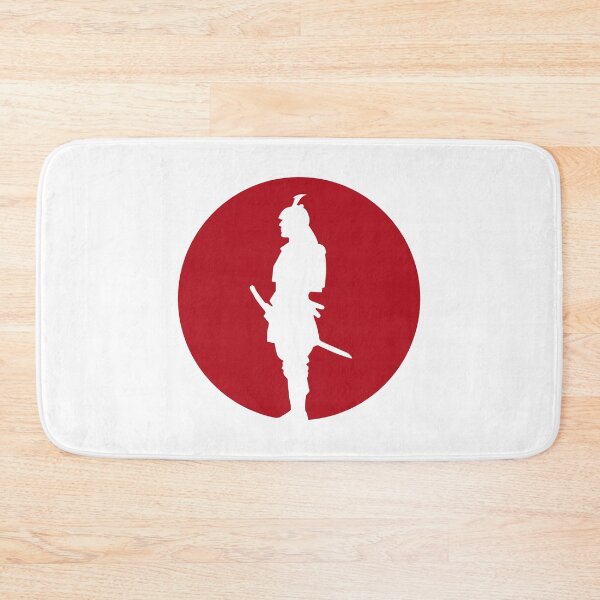 Item preview, Samurai Red Sun Silhouette (on white) designed and sold by STUDIO-72.