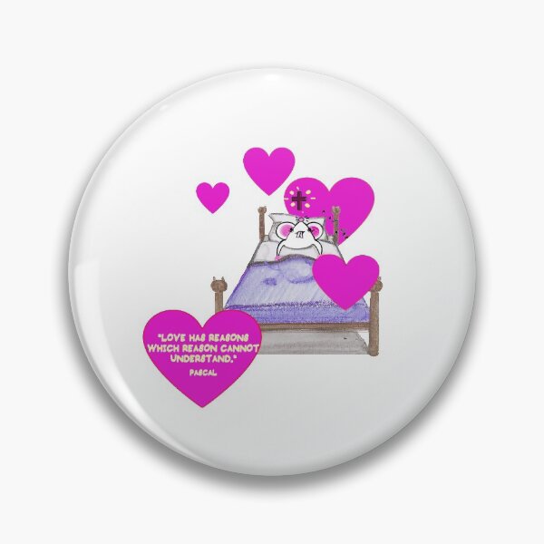 Item preview, PASCAL "THE HEART HAS REASONS WHICH REASON CAN NOT UNDERSTAND" designed and sold by letiziahoffmann.