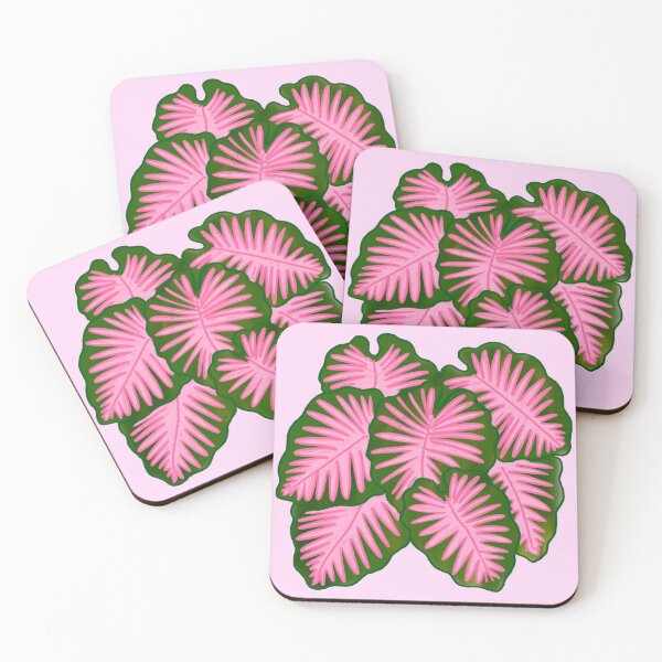 Item preview, Patrón de hojas verdes y rosas tropicales designed and sold by trajeado14.