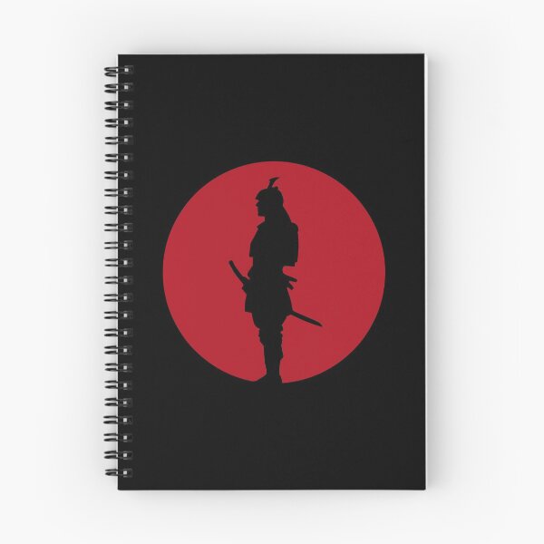 Item preview, Samurai Red Sun Silhouette (on black) designed and sold by STUDIO-72.