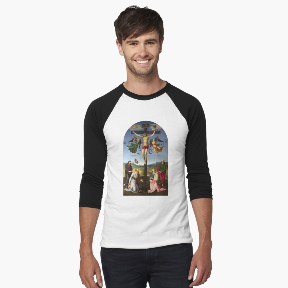 Item preview, Baseball ¾ Sleeve T-Shirt designed and sold by GodsAutopsy.