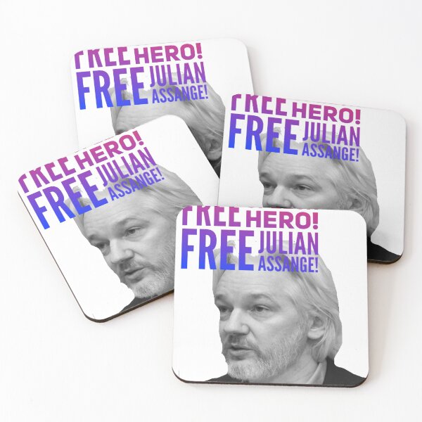 Item preview, Free Speech Hero! Free Julian Assange! designed and sold by Samthenet.