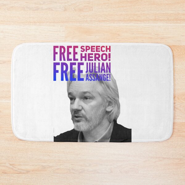 Item preview, Free Speech Hero! Free Julian Assange! designed and sold by Samthenet.