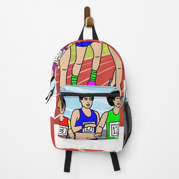 Item preview, Jogging Marathon Runners And Train designed and sold by flofin.