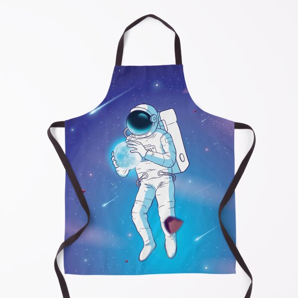 Item preview, Astronaut in Space Holding the moon designed and sold by MA DESIGNS.