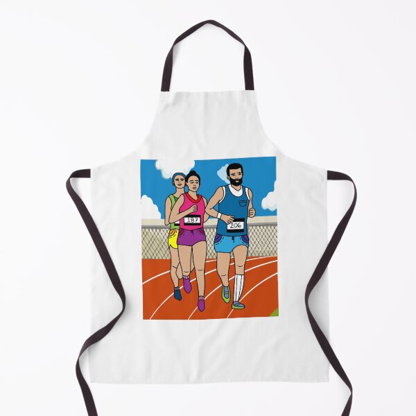 Item preview, Jogging Marathon Runners And Train designed and sold by flofin.