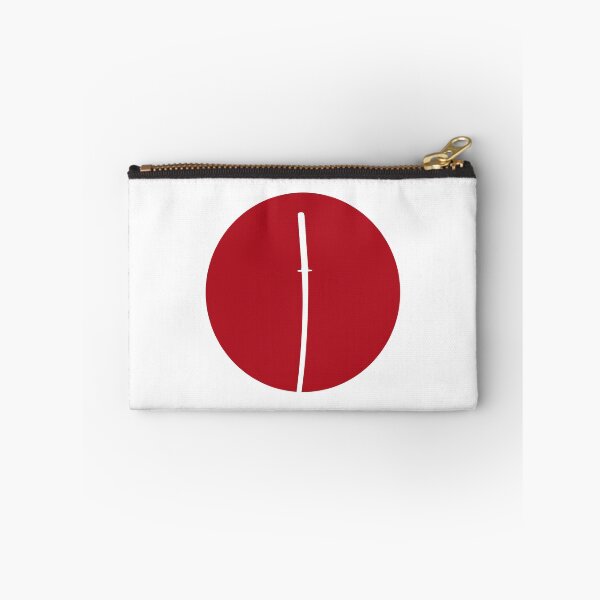 Item preview, Katana / Samurai Sword Red Sun Silhouette (on white) designed and sold by STUDIO-72.