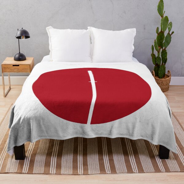 Item preview, Katana / Samurai Sword Red Sun Silhouette (on white) designed and sold by STUDIO-72.