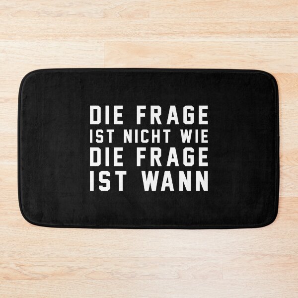 Item preview, Die frage isnt nicht wie die frage ist wann designed and sold by chococaramels.