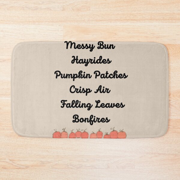 Item preview, Favorite Fall Things designed and sold by geekygirlprint.