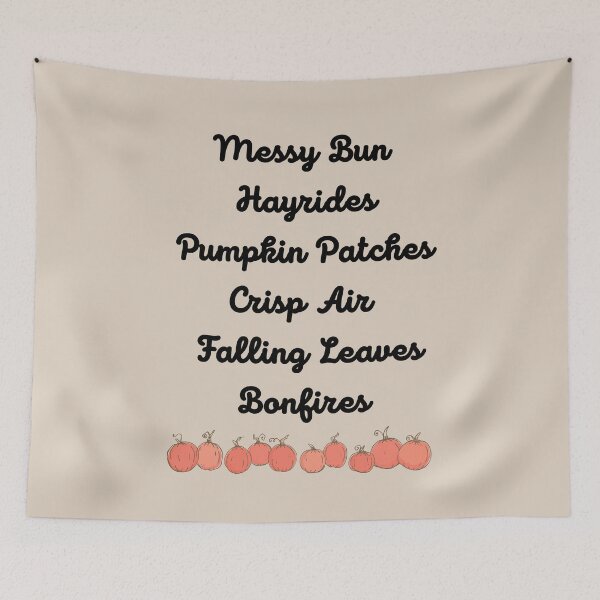 Item preview, Favorite Fall Things designed and sold by geekygirlprint.