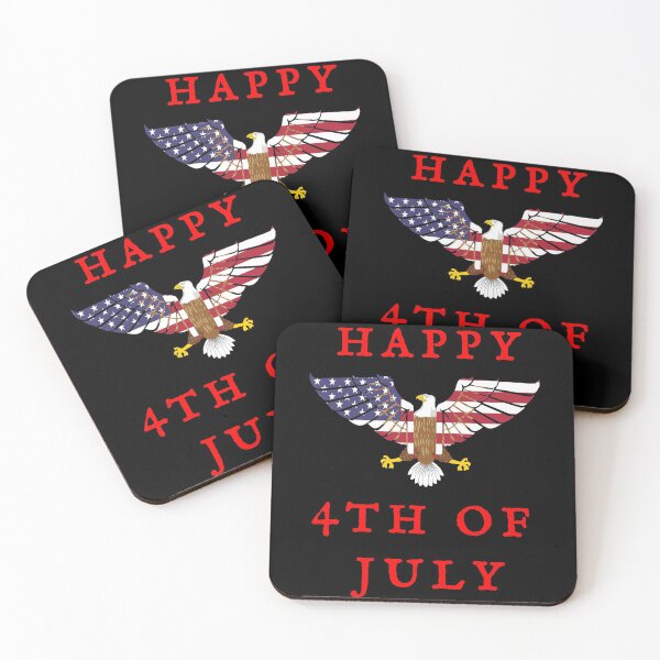 Item preview, Happy 4th Of July Eagle designed and sold by swaise.