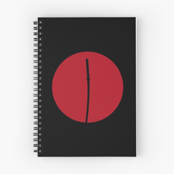 Item preview, Katana / Samurai Sword Red Sun Silhouette (on black) designed and sold by STUDIO-72.