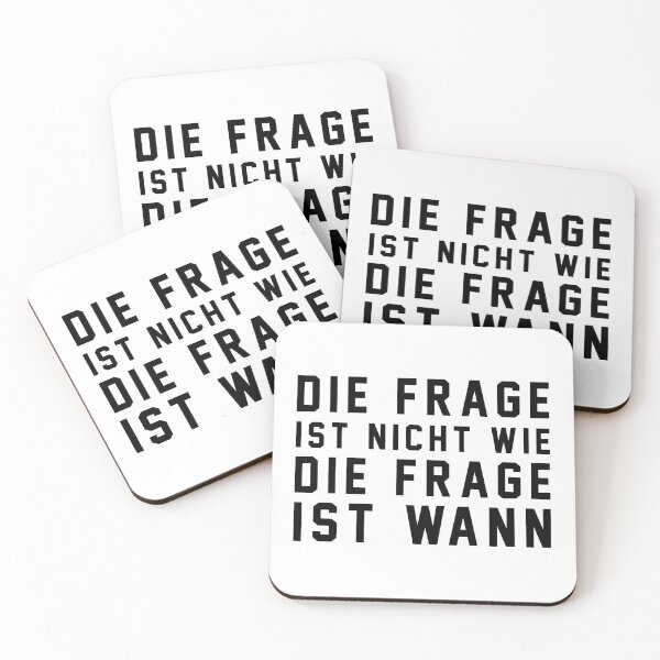Item preview, Die frage isnt nicht wie die frage ist wann designed and sold by chococaramels.