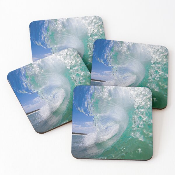 Item preview, Sunlight streaming through curling wave designed and sold by Rob Daniel.