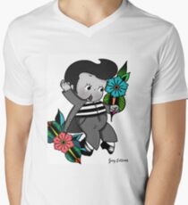 Elvis Kewpie Men's V-Neck T-Shirt