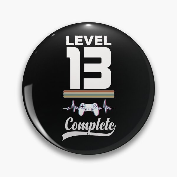 Item preview, Level 13 Complete - Born in 2008 Gaming - 13rd Birthday Anniversary Video Game Father's Day Christmas Present designed and sold by ALITOPRINCE.