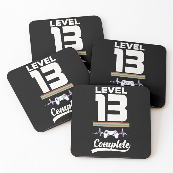 Item preview, Level 13 Complete - Born in 2008 Gaming - 13rd Birthday Anniversary Video Game Father's Day Christmas Present designed and sold by ALITOPRINCE.