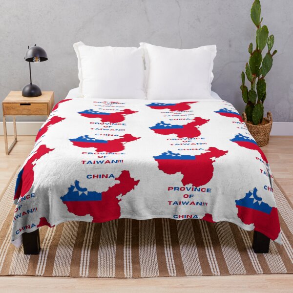 Item preview, China - Province of Taiwan Patriotic Flag Design designed and sold by TheHappyK.