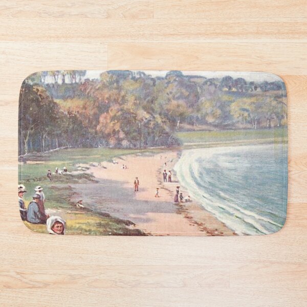 Item preview, Vintage Illustration of Silver Sands, Aberdour designed and sold by yourscotland.