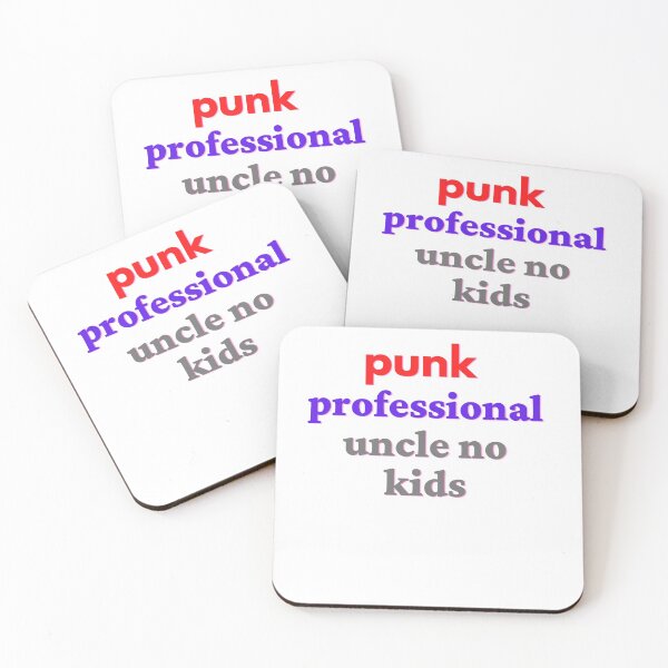 Item preview, punk professional uncle no kids designed and sold by Reo12.