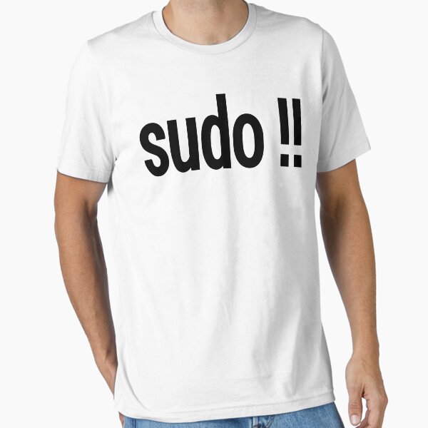 Item preview, sudo !! - Run the last command as superuser designed and sold by ramiro.