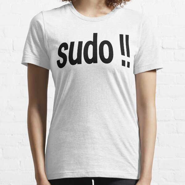 Item preview, sudo !! - Run the last command as superuser designed and sold by ramiro.