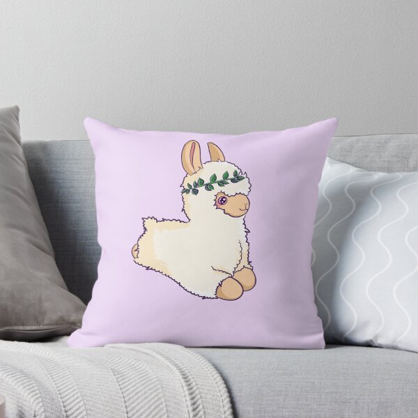 Item preview, Cute Alpaca with a green tiara designed and sold by Shalu  Elysian.
