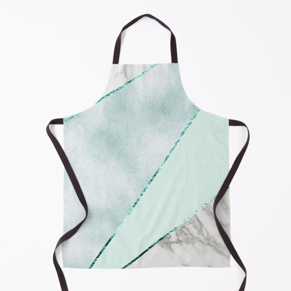 Item preview, Cool ocean turquoise with grey marble designed and sold by marbleco.