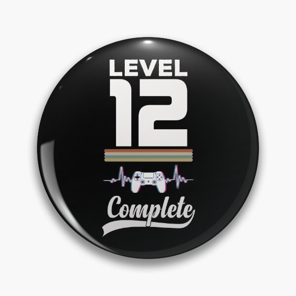 Item preview, Level 12 Complete - Born in 2009 Gaming - 12nd Birthday Anniversary Video Game Father's Day Christmas Present designed and sold by ALITOPRINCE.