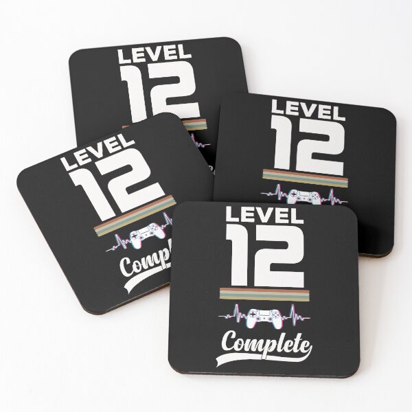 Item preview, Level 12 Complete - Born in 2009 Gaming - 12nd Birthday Anniversary Video Game Father's Day Christmas Present designed and sold by ALITOPRINCE.