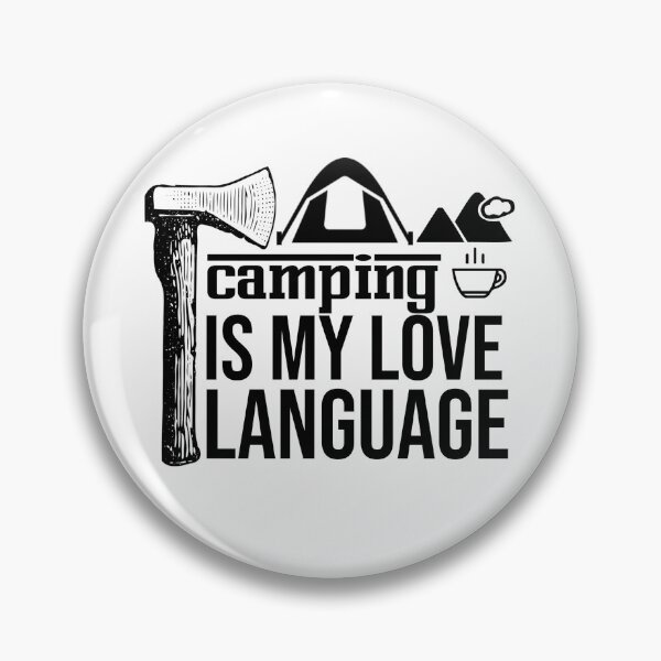 Item preview, Camping Is My Love Language designed and sold by LifeDesignStore.