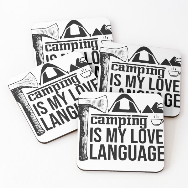 Item preview, Camping Is My Love Language designed and sold by LifeDesignStore.
