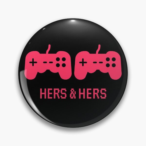 Item preview, Hers and Hers Gaming Gamer designed and sold by itsokaybyme.
