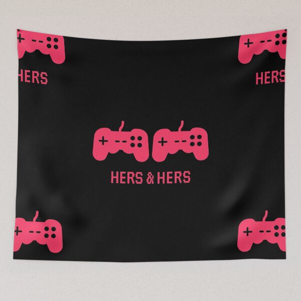Item preview, Hers and Hers Gaming Gamer designed and sold by itsokaybyme.