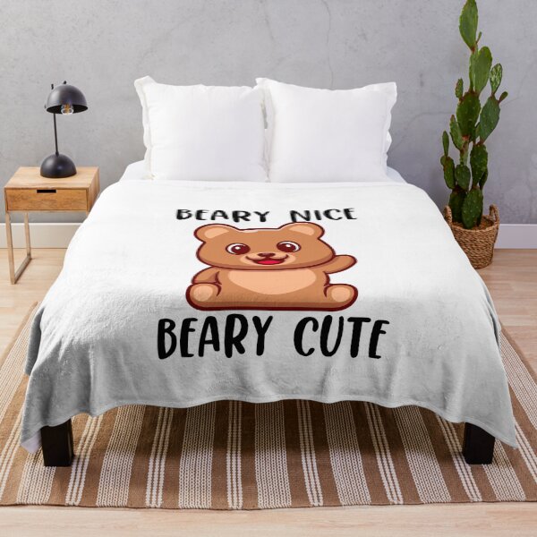 Item preview, Beary Nice Beary Cute Quotes designed and sold by AritraSur.