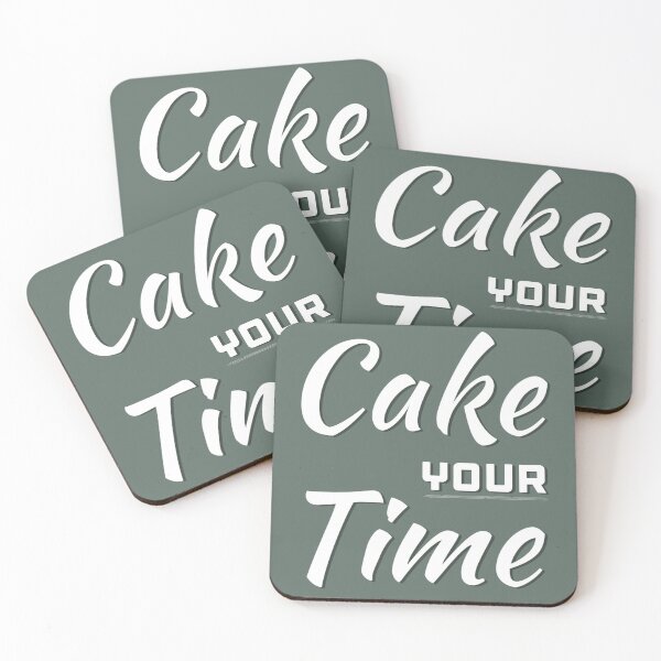 Item preview, Funny Cake lovers gift, Cake your Time, Take your Time designed and sold by AmazingEcraft.