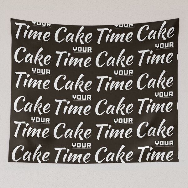 Item preview, Funny Cake lovers gift, Cake your Time, Take your Time designed and sold by AmazingEcraft.