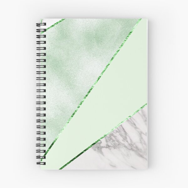 Item preview, Lush forest green with silver marble designed and sold by marbleco.